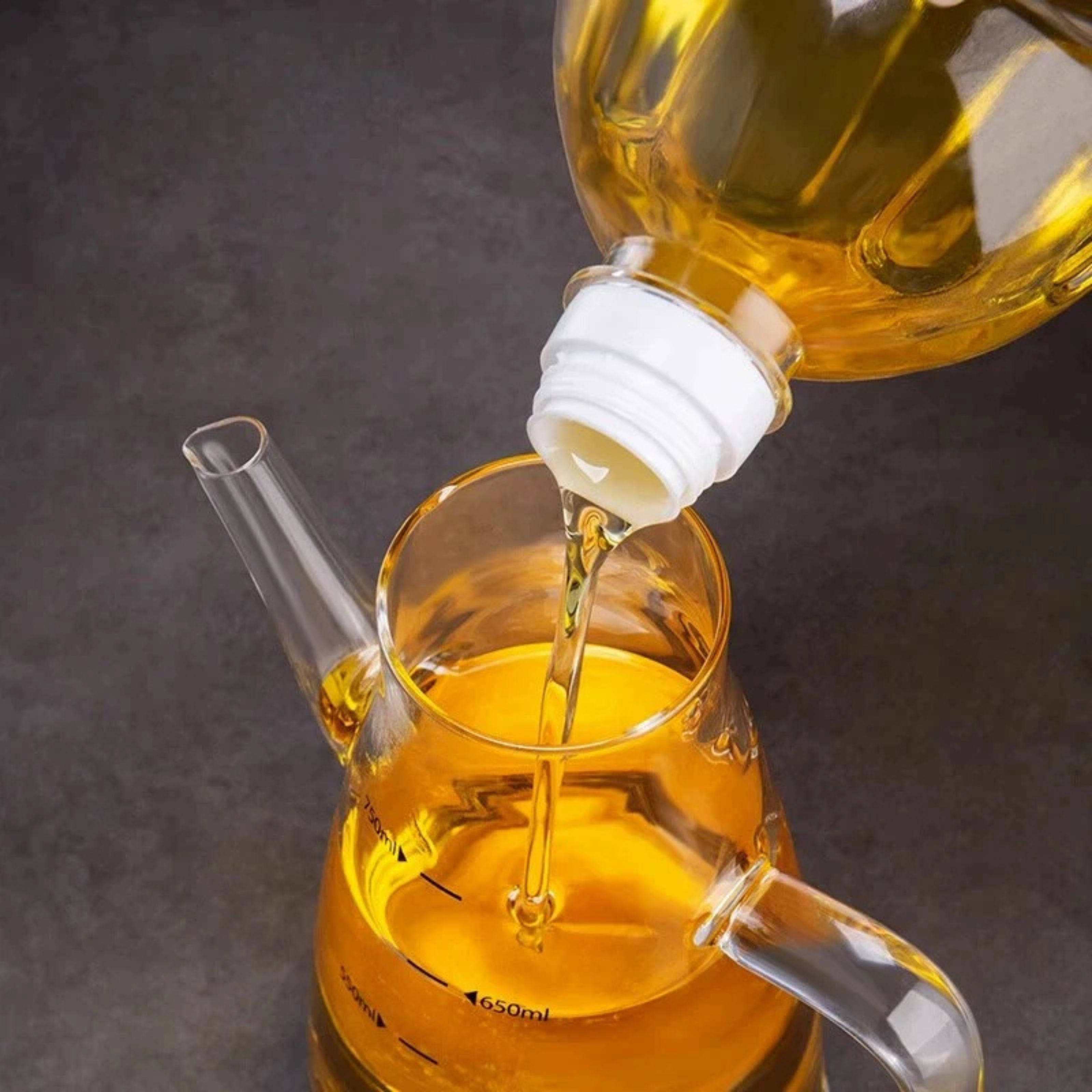 Glass Oil Dispenser jar