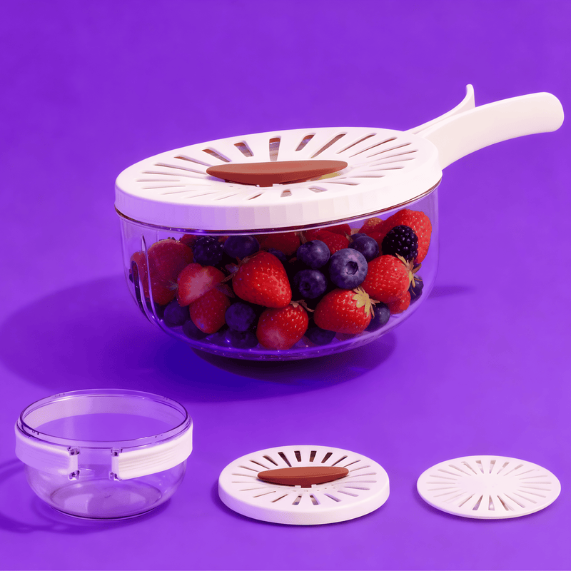 All-in-One Fruit Veggie Washer & Storage Basket